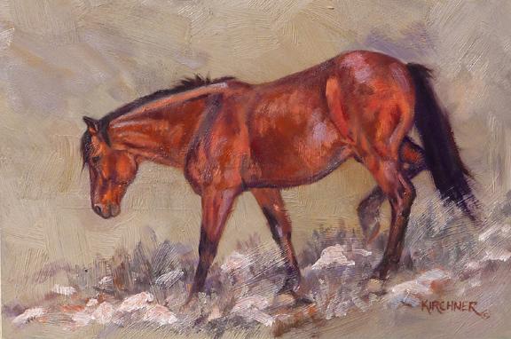 Horse, Sorrel, Paint Horse, Foals, Palomino, Horse Painting, Bay Horse, Bay Horse Painting, Bay Horse Art,  Leslie Kirchner, Nature Art, Leslie Kirchner Art